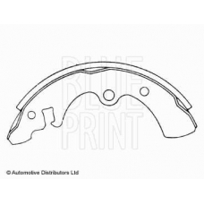 ADN14103 BLUE PRINT Комплект тормозных колодок