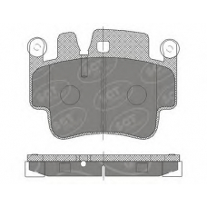 SP 461 SCT Комплект тормозных колодок, дисковый тормоз
