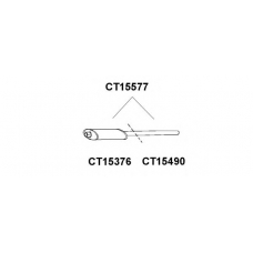 CT15577 VENEPORTE Предглушитель выхлопных газов