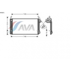 HY5071 AVA Конденсатор, кондиционер