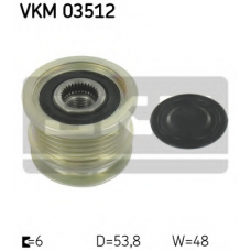 VKM 03512 SKF Механизм свободного хода генератора