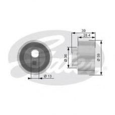 T41130 GATES Натяжной ролик, ремень грм