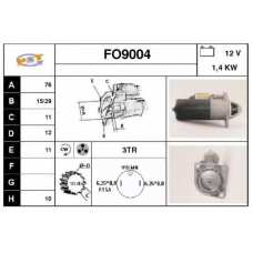 FO9004 SNRA Стартер