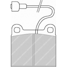 FDB190 FERODO Комплект тормозных колодок, дисковый тормоз