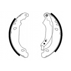 MSP179 MINTEX Комплект тормозных колодок