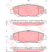 GDB1240 TRW Комплект тормозных колодок, дисковый тормоз