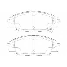 WBP23178A WAGNER LOCKHEED Комплект тормозных колодок, дисковый тормоз