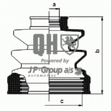 3543700119 Jp Group Комплект пылника, приводной вал