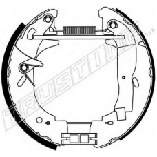 6337 TRUSTING Комплект тормозных колодок