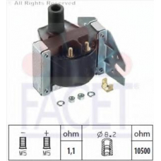 9.6034 FACET Катушка зажигания
