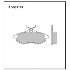 ADB01145 Allied Nippon Тормозные колодки