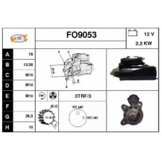 FO9053 SNRA Стартер