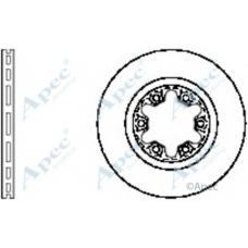 DSK763 APEC Тормозной диск