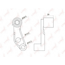 PB-3030 LYNX Ролик ремня грм vw/skoda 1.4,1