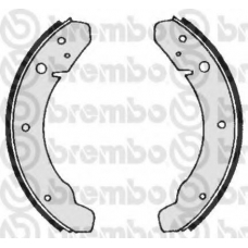 S 85 501 BREMBO Комплект тормозных колодок