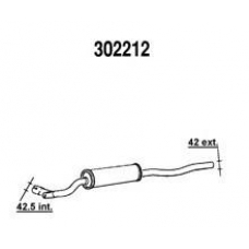 394330221200 MAGNETI MARELLI Выпускной трубопровод