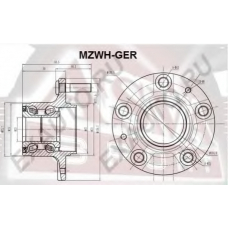 MZWH-GER ASVA Ступица колеса