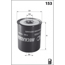 ELG5505 MECAFILTER Топливный фильтр