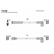 T260B TESLA Комплект проводов зажигания
