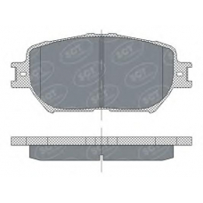 SP 275 SCT Комплект тормозных колодок, дисковый тормоз