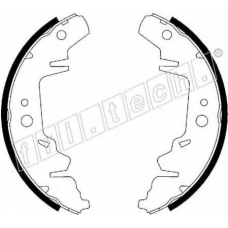 1023.001 fri.tech. Комплект тормозных колодок