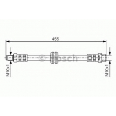 1 987 476 444 BOSCH Тормозной шланг