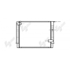59002033 VAN WEZEL Радиатор, охлаждение двигателя