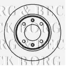 BBD4012 BORG & BECK Тормозной диск