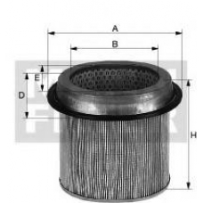 C 1891 MANN-FILTER Воздушный фильтр