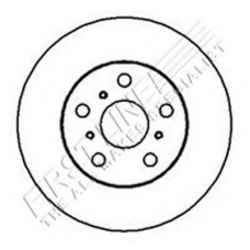 FBD252 FIRST LINE Тормозной диск