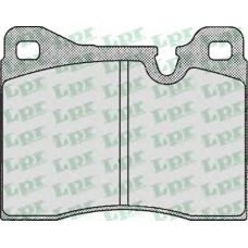 05P207 LPR Комплект тормозных колодок, дисковый тормоз
