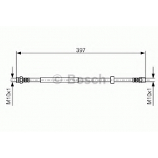 1 987 476 714 BOSCH Тормозной шланг