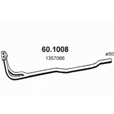 60.1008 ASSO Труба выхлопного газа