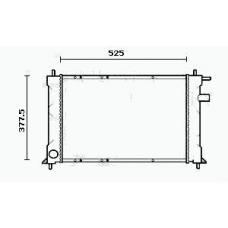 RM0250 EQUAL QUALITY Радиатор, охлаждение двигателя