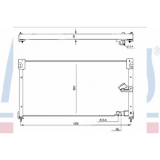 94362 NISSENS Конденсатор, кондиционер