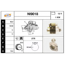 NI9018 SNRA Стартер