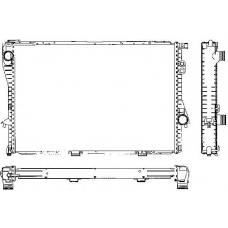 2108804 BEHR Radiator