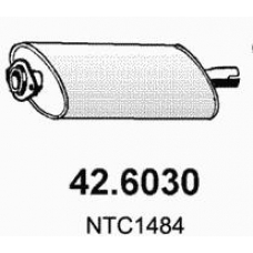 42.6030 ASSO Средний глушитель выхлопных газов
