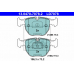 13.0470-7078.2 ATE Комплект тормозных колодок, дисковый тормоз