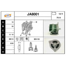 JA8001 SNRA Генератор