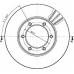 BDC3819 QUINTON HAZELL Тормозной диск