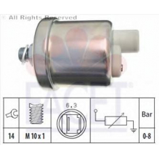 7.0605 FACET Датчик, давление масла