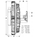 0720002040 BERU Сцепление, вентилятор радиатора