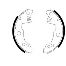 8DB 355 000-061 HELLA Комплект тормозных колодок