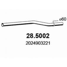 28.5002 ASSO Труба выхлопного газа