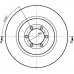 BDC3738 QUINTON HAZELL Тормозной диск