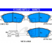 13.0460-5872.2 ATE Комплект тормозных колодок, дисковый тормоз