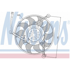 85618 NISSENS Вентилятор, охлаждение двигателя