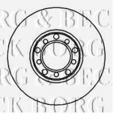 BBD4829 BORG & BECK Тормозной диск