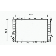 RM0676 EQUAL QUALITY Радиатор, охлаждение двигателя